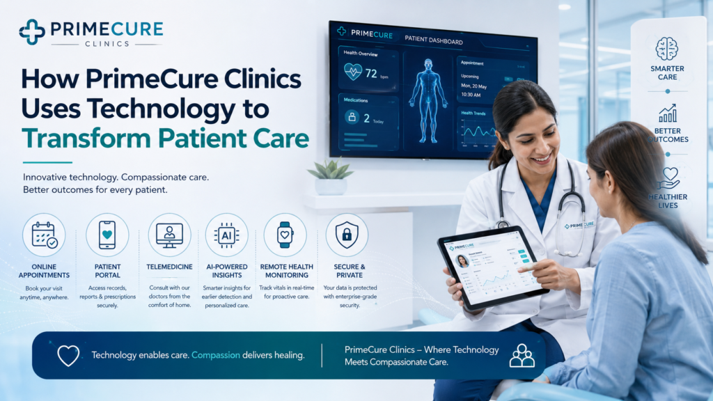 How PrimeCure Clinics Uses Technology to Transform Patient Care